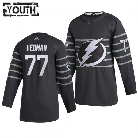 Tampa Bay Lightning Victor Hedman 77 Grijs Adidas 2020 NHL All-Star Authentic Shirt - Kinderen